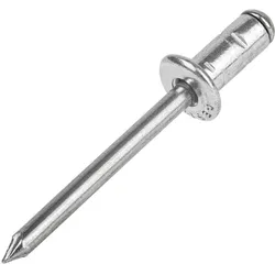 Gesipa, Nieten, Blindniete R 88474 Flachkopf 4,8 x 30 Niet Aluminium/Dorn A 2
