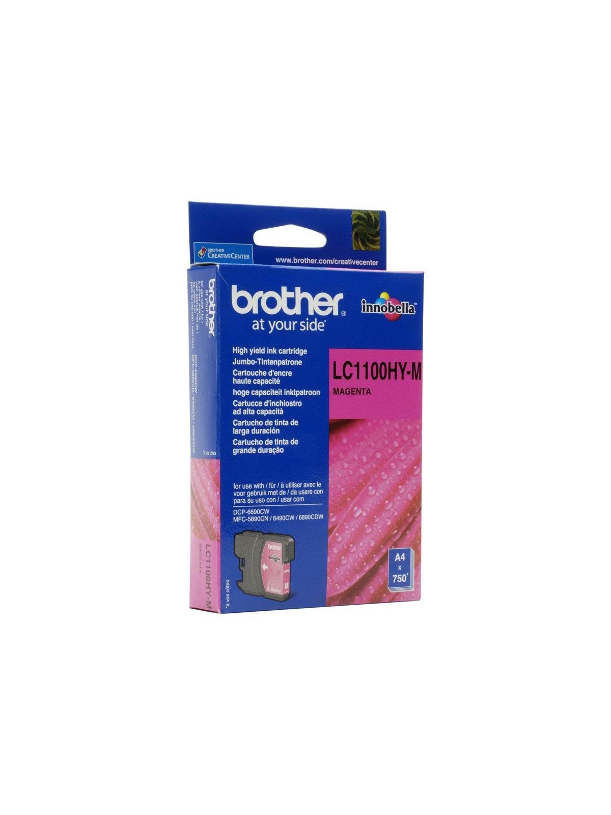 Brother LC1100M / LC 1100M Magenta Ink - Tintenpatrone Magenta