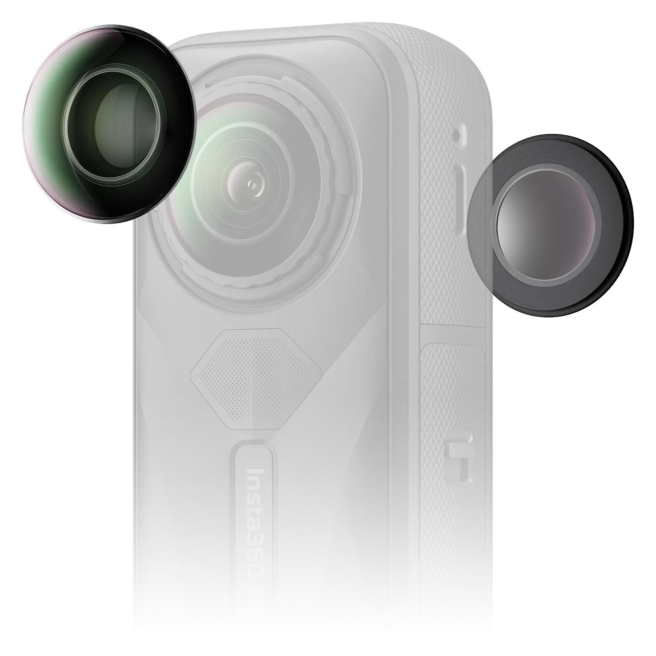 Insta360 X5 Replacement Lens Kit, Double Lens (CINSCAHL)