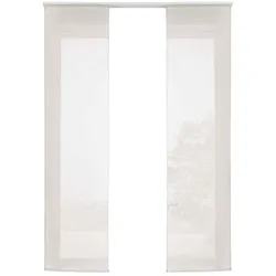 VORHANG 2ER SET HxB 245x60 cm Creme