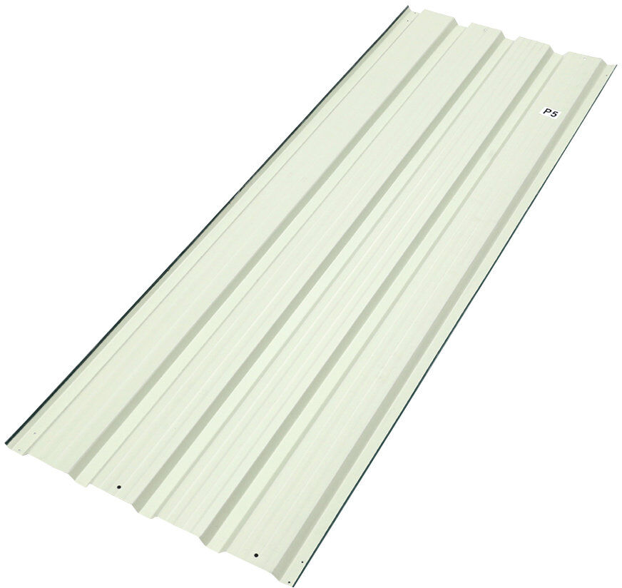 Dakota Fields Steel Roofing Kit Black 129cm H x 45cm W x 0.48cm D