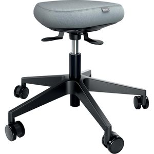 Leitz Fitness-Hocker Ergo Active Sitzhocker, 65770095, Stoff, grau