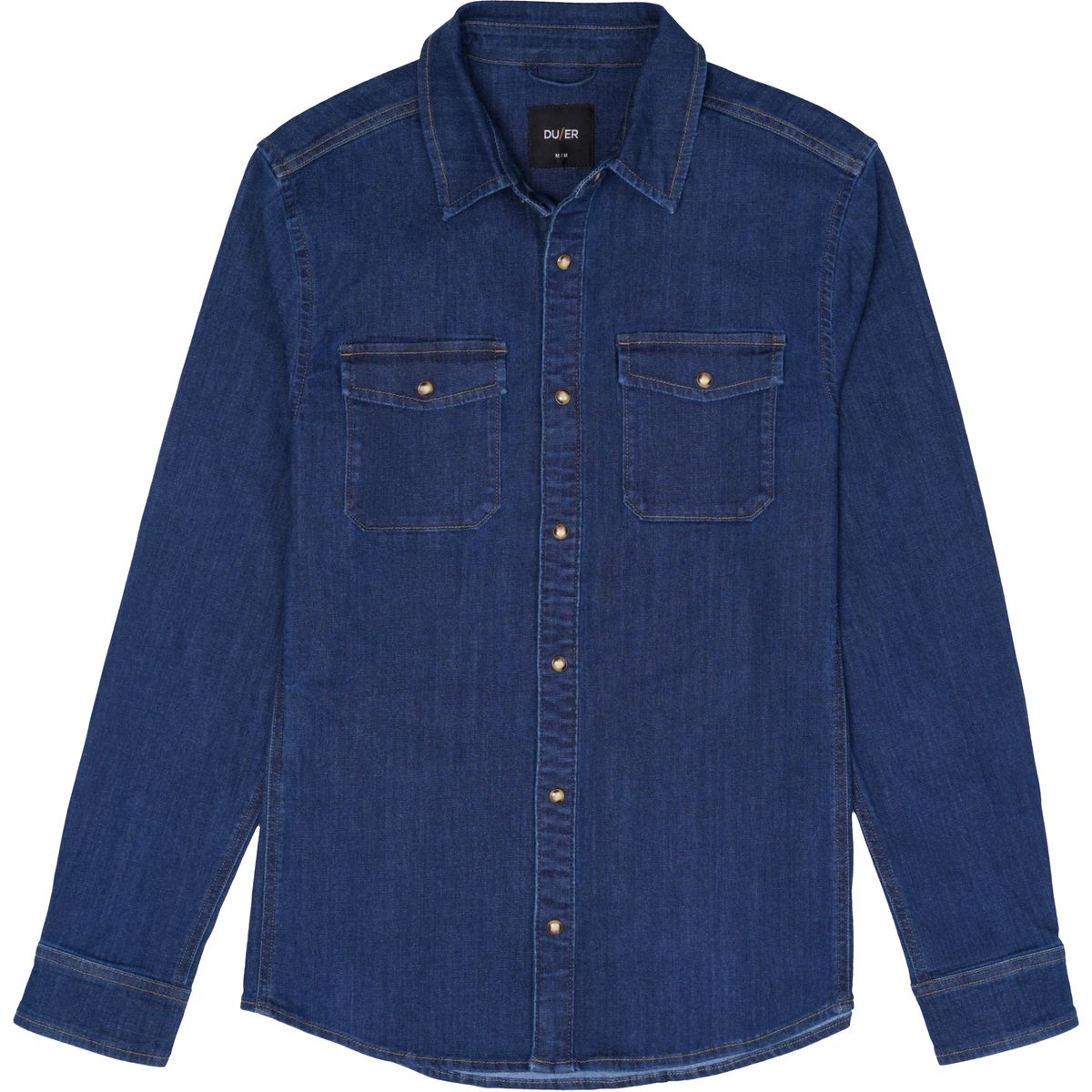 DU/ER Performance Denim Lite Two- Pocket Shirt dark stone (DSN) XL MCWR4110-DSN-XL