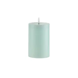 HOME STORY LED Kerze   ¦ blau ¦ Paraffin,Kunststoff ¦ Maße (cm): H: 18  Ø: 10.0