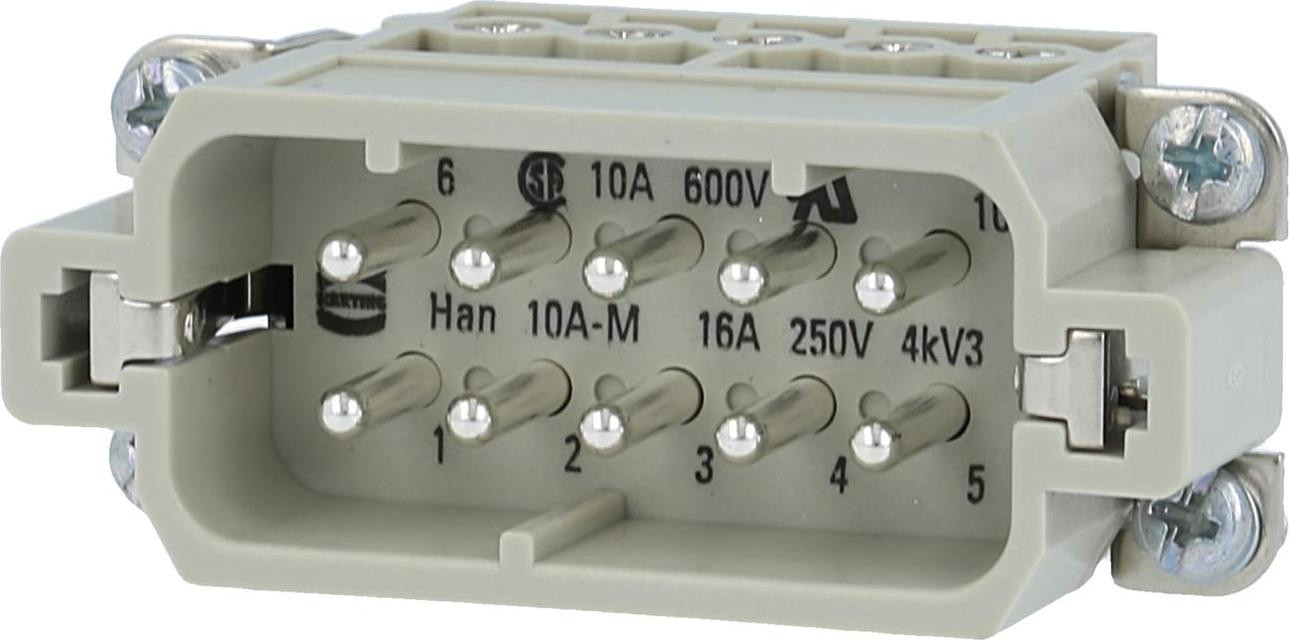 Harting HART-stekkeradapter HAN10A 09200102612