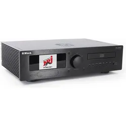 Block VERSTERKER CVR-100+ MK III BLACK (2.0 Kanal, DAB+, FM), AV Receiver, Schwarz
