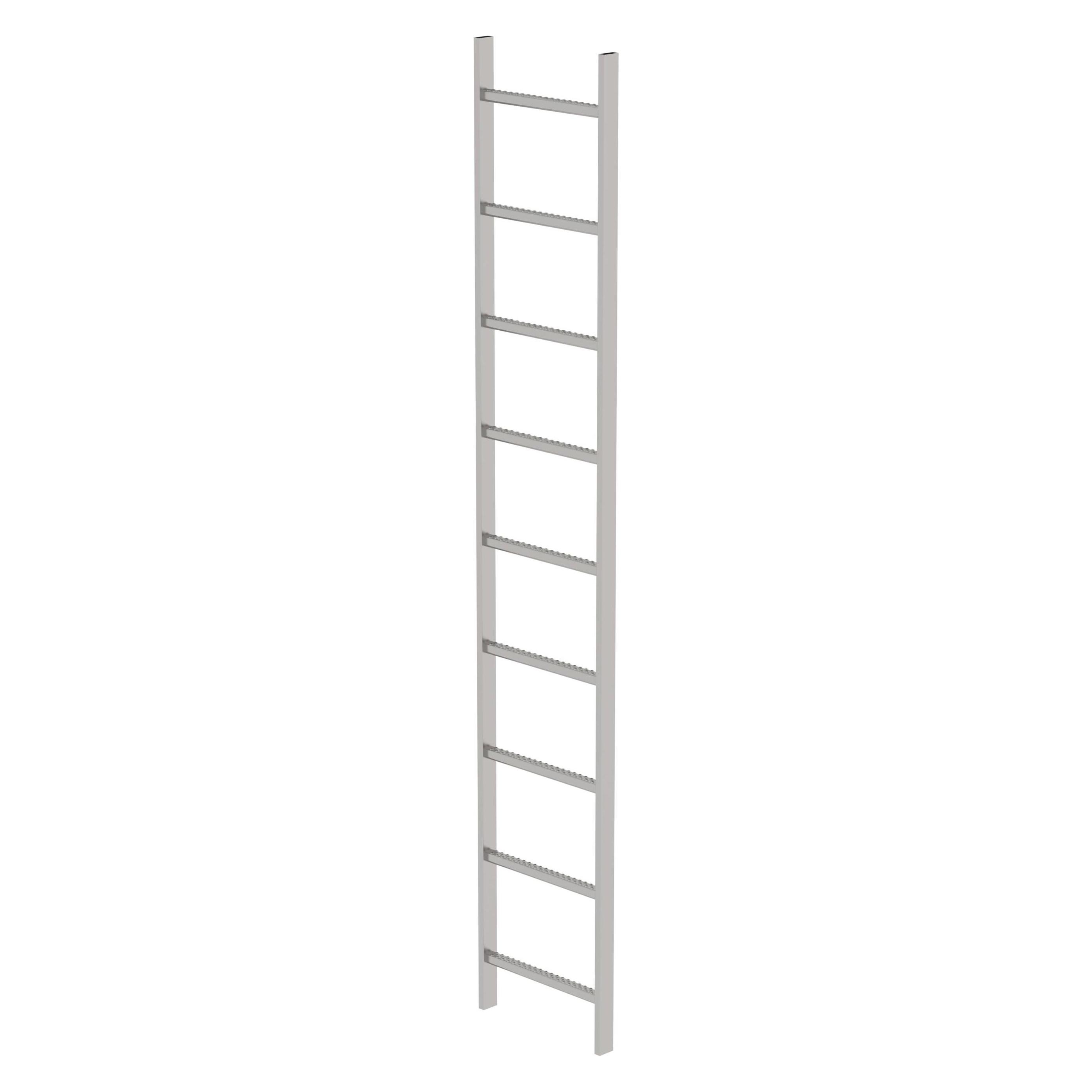Munk Schachtleiter Edelstahl V4A 400mm Lichte Weite 9 Sprossen (252 cm) (228733)