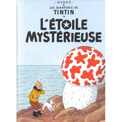 L' Etoile Mysterieuse = The Shooting Star, Gebundene Ausgabe von Hergé, Ed. Flammarion Siren