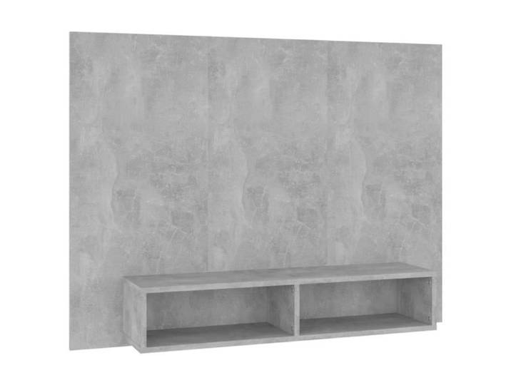 STAR®8096 MODERNE Armoire TV suspendu-Meuble TV mural - contemporain - Gris béton 120x23 5x90 cm