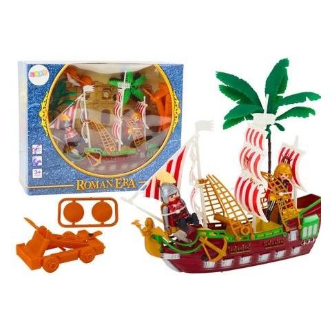 Lean Toys Romanisches Schiff mit Licht und Ton (49676340)