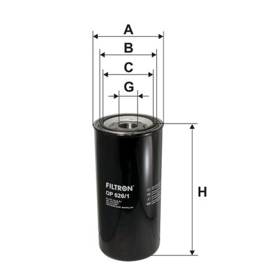 FILTRON Ölfilter OP 626/1 für DAF RENAULT TRUCKS