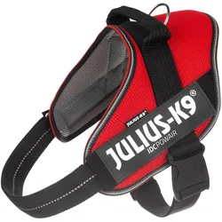 Julius-K9 K9 Idc Powair Geschirr Rot Gro (2, XL, Hund), Halsband + Leine