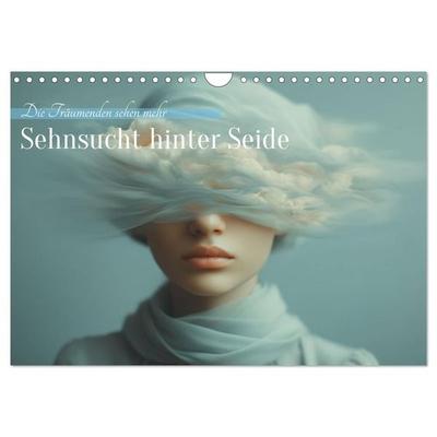 Sehnsucht hinter Seide (Wandkalender 2027 DIN A4 quer), CALVENDO Monatskalender