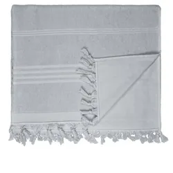 The One Towelling Hamam Handtuch 'Terry' Hamam Terry dark grey one size
