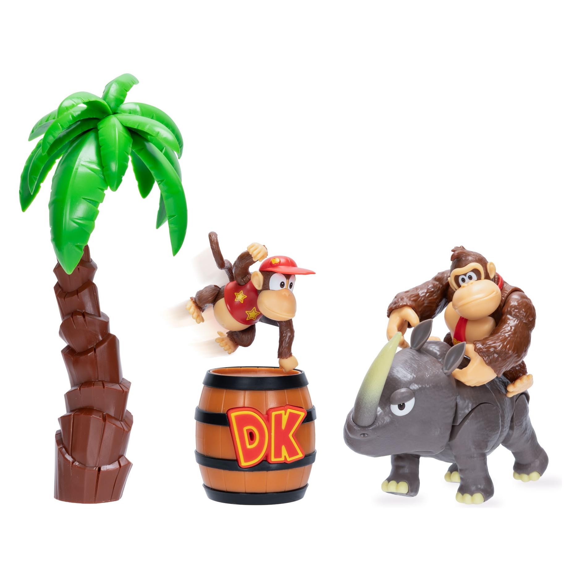 Jakks Pacific NTND Donkey Kong 2.5in Diorama Donkey Kong (432934)