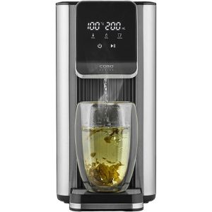 Caso Heißwasserspender HW 630, einstellbar 40°C - 100°C, Durchlauferhitzer, 2600 Watt, silber, mit Filter, 2,5 Liter