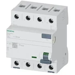 Siemens Dig Industr. FI-Schutzschalter Typ A, 100mA, 40A 5SV3444-6