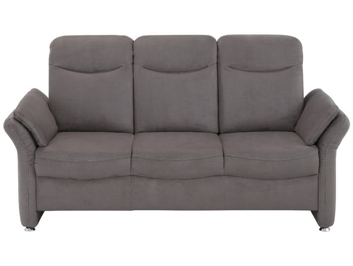 3-Sitzer HOME AFFAIRE Tahoma , grau (steel), B:199cm H:103cm T:89cm, Sofas, 3-Sitzer, mit Armteilverstellung, Federkern