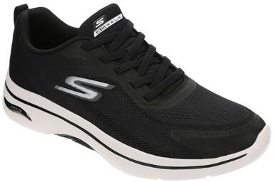 Skechers Performance GO WALK Arch Fit 2.0-Levy (Men's) Athletic in Black/White, Size 10 M, Textile