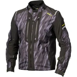 GC Bikewear Norwalk, Textiljacke wasserdicht - Schwarz/Grau - L