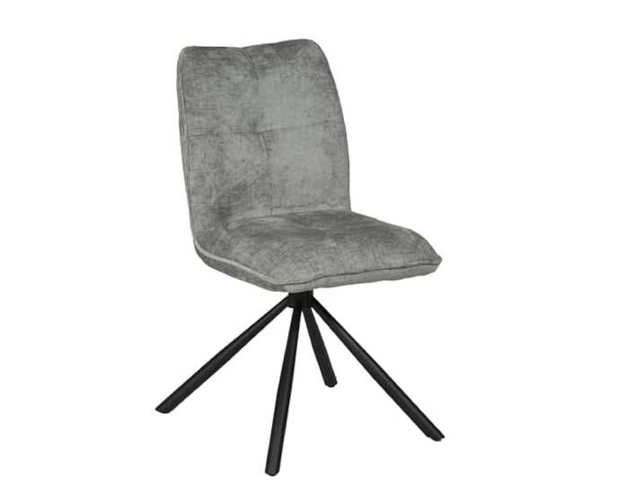 WEBER INDUSTRIES Chaise pivotante de Salle à Manger Cortina/Gris Clair Pivotante