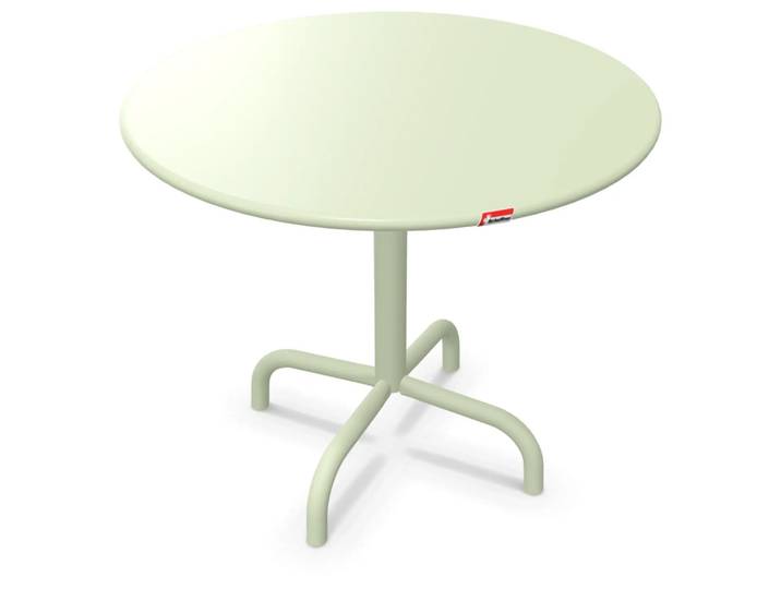 Metall-Beistelltisch Rigi von Schaffner / Farbe: Pastellgrün / Grösse: x cm