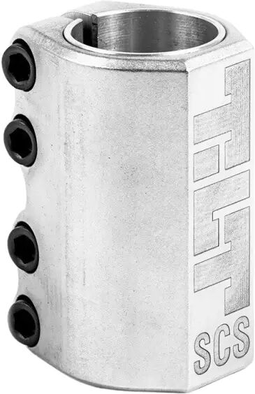 Tilt Classic SCS Selects Raw Stunt Scooter Clamp (Silver)  - Silver