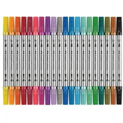 Faber-Castell (Schule) Doppelfasermaler »Glitzer« 20 Stück