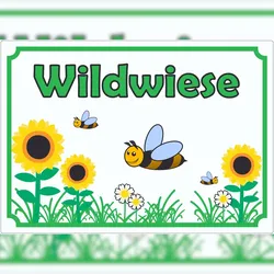 HB-Druck Aufkleber Wildwiese A9 (37x52mm)
