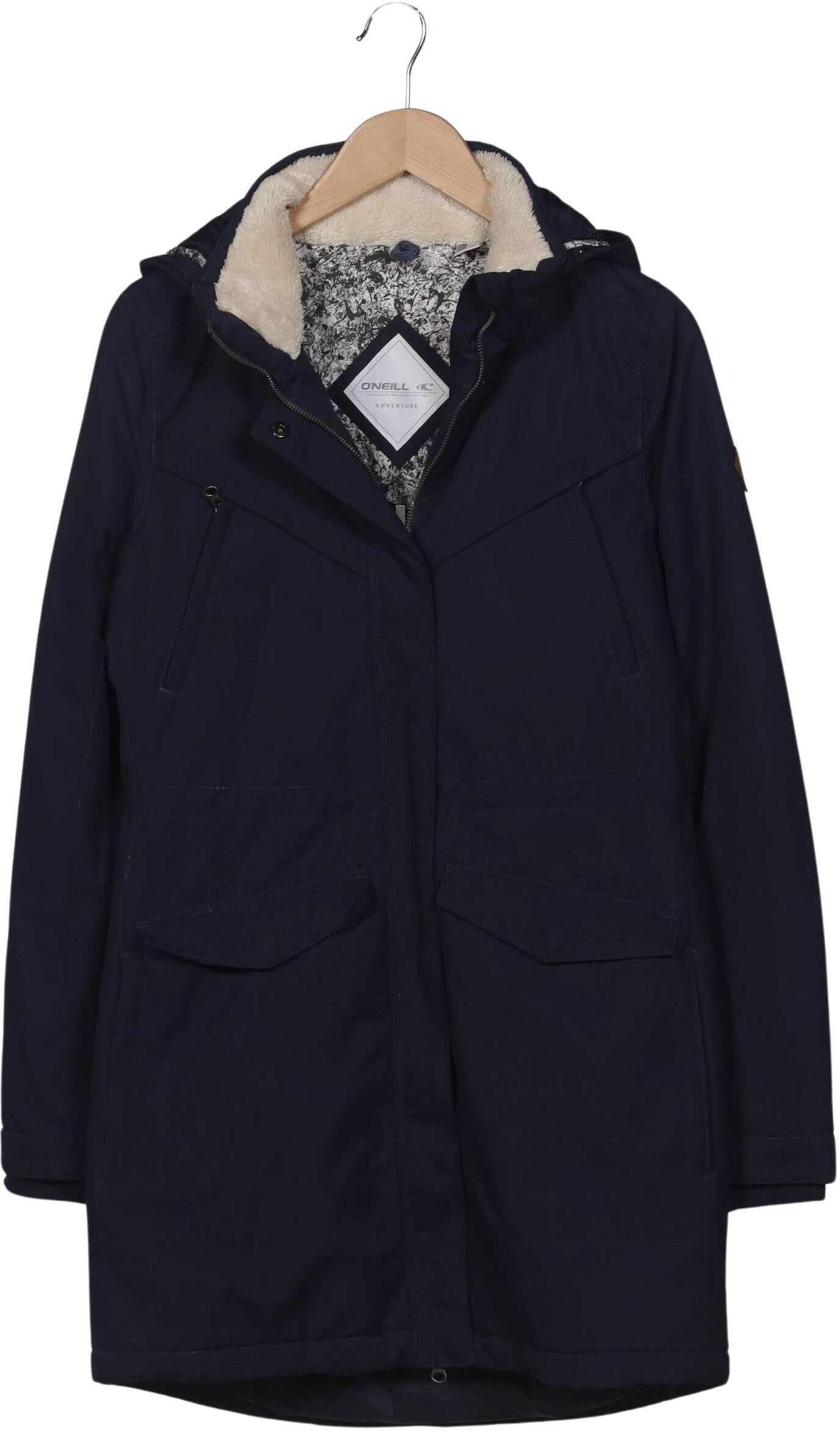 O Neill Damen Mantel, Marineblau, Gr. M, Synthetik - Second Hand