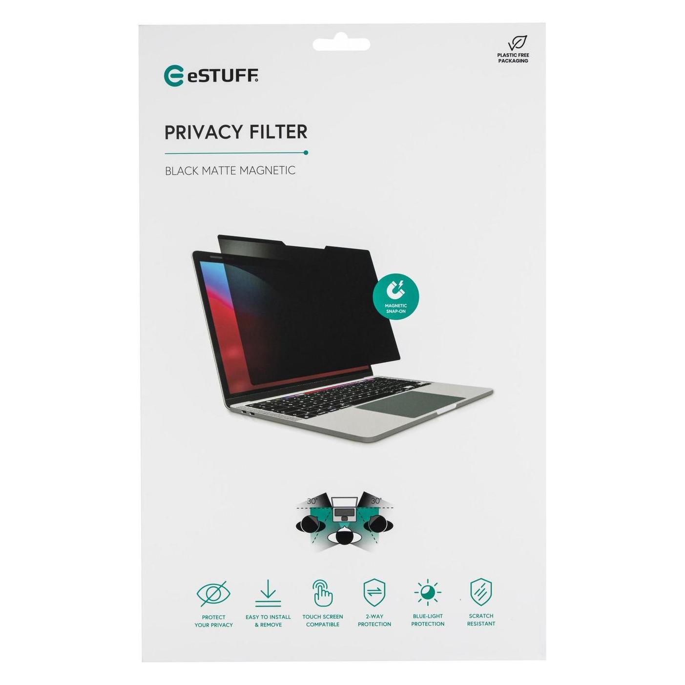 eSTUFF Magnetic Privacy Filter 14.0inch 1610 (14", 16:10) (GLBM14309198-ITH)