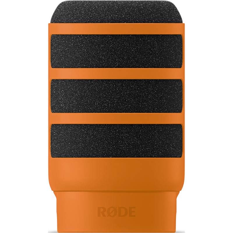 Rode WS14 (orange, für Rode PodMic und PodMic USB)