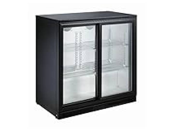 CombiSteel Arrière Bar Réfrigéré 198 L 2 Portes Coulissantes