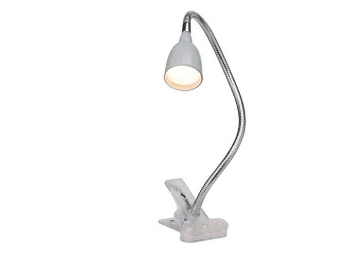 Brilliant Lampe Anthony Schreibtischlampe eisen/titan verstellbare Lampe de bureau LED\, hauteur 38 cm\, 2\,4 W\, 250 lm\, 3000 K\, orientable