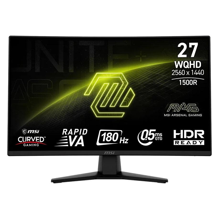 MSI MAG 274CQFDE (2560 x 1440 Pixel, 27") (9S6-3CE31T-014)