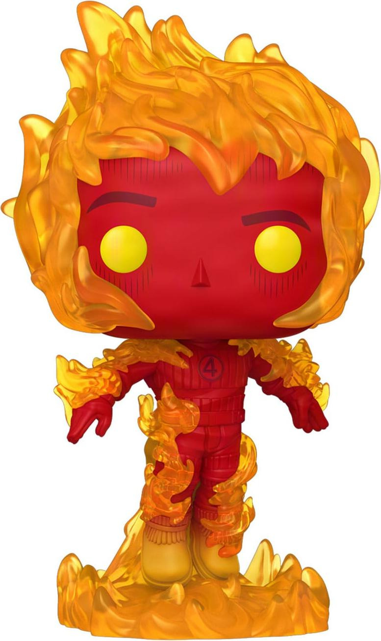 Funko Pop! Human Torch Fantastic Four First Steps Verzamelfiguur Comic