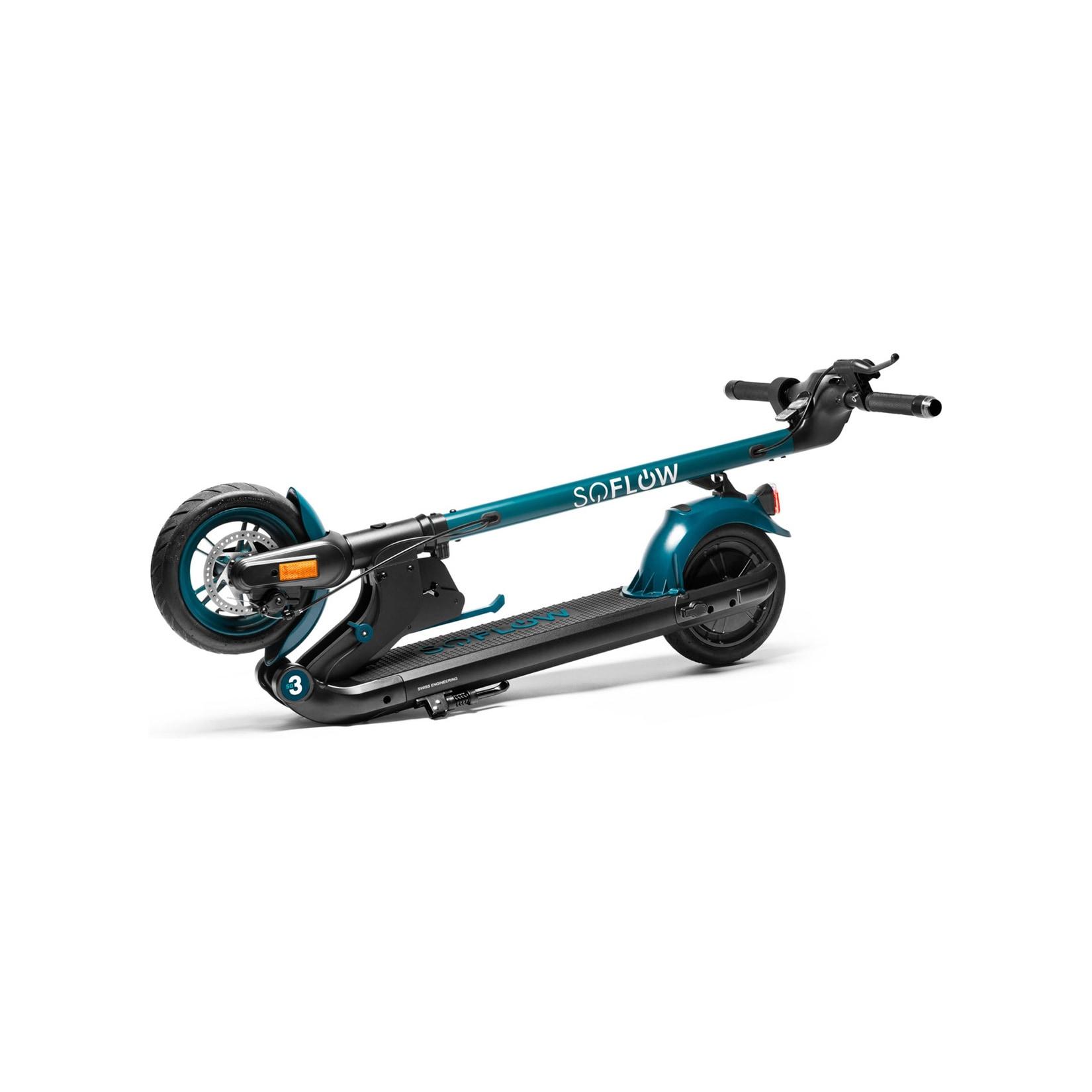 SoFlow SO3 PRO 10.5 Ah E-Scooter mit Blinker blau E-Scooter