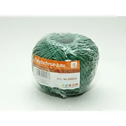 Juteschnur Paketschnur Naturkordel Bindfaden Bastelschnur 100g 42m 1,6mm dick für Verpackung Garten Basteln Dekoration Haushalt DIY