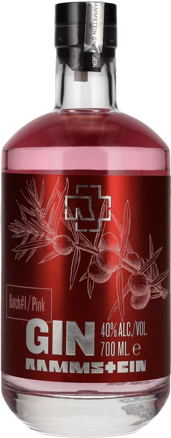 Rammstein Gin PINK Batch# 1 40% Vol. 0,7l