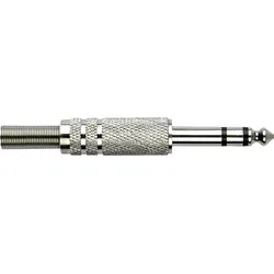 DAP Jack Plug with Spring Stereo Nickelgehäuse