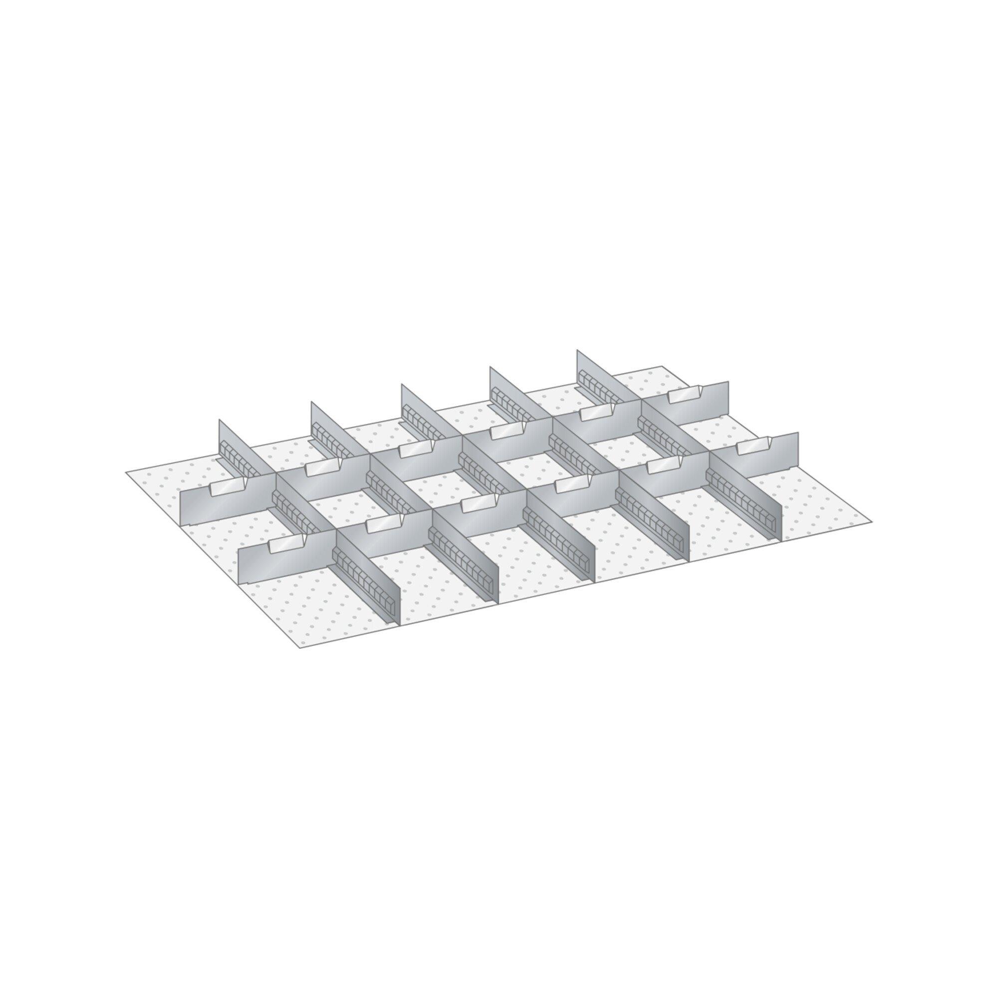 Lista Set Schlitzwände und Trennbleche 54x36E (BxTxFH) 918x612x150mm (80.397.000)