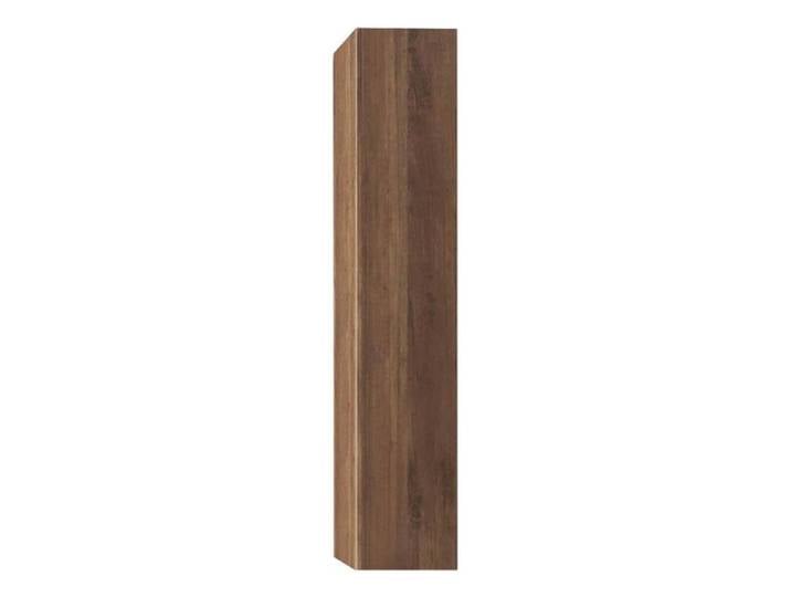 Colonne murale suspendue 1 porte aspect bois Mercure - ZEUS