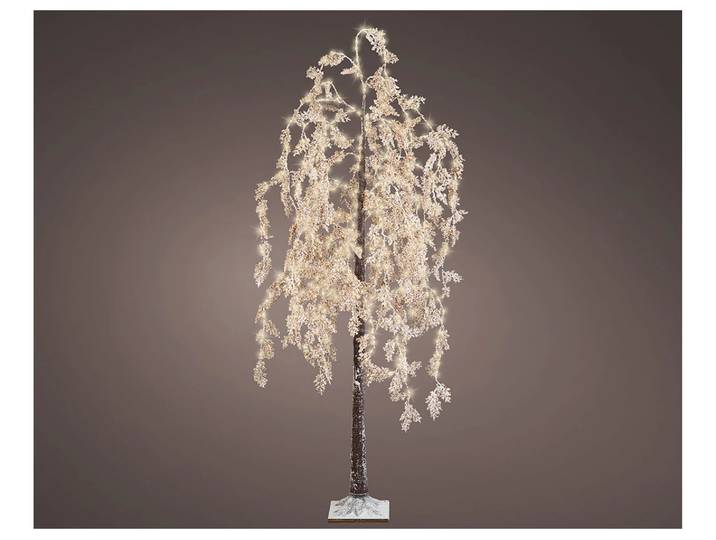 Weihnachtsbaum Zypresse, 600 Led, Braun H: 210 cm Gilde
