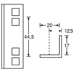 Adam Hall 6150 Rack Strip