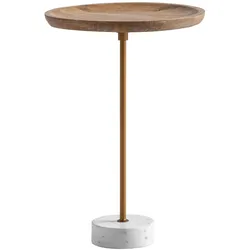 FineBuy, Couchtisch + Beistelltisch, Anstelltisch (40 x 55 cm)