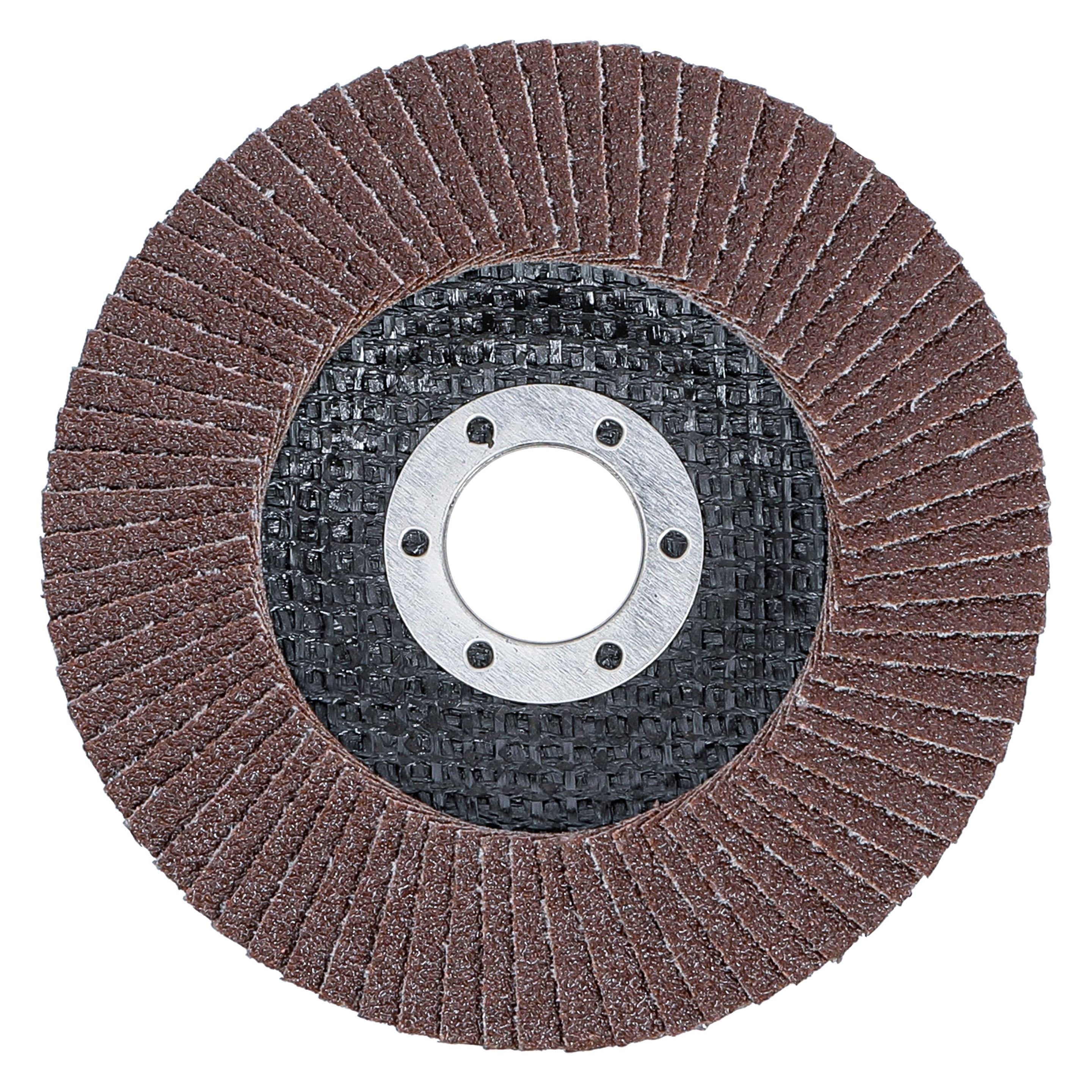 BGS Fächer-Schleif-Scheibe Ø 115 mm K 80 (K 80) (3971)