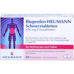 Ibuprofen Heumann Schmerztabletten 400mg Filmtable 20 ST