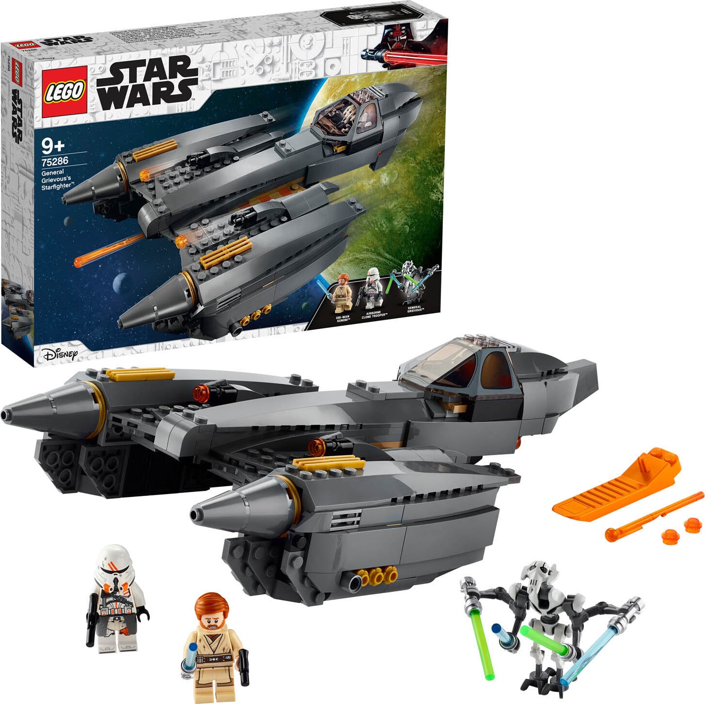 LEGO 75286 Star Wars Generaal Grievous Starfighter bouwpakket