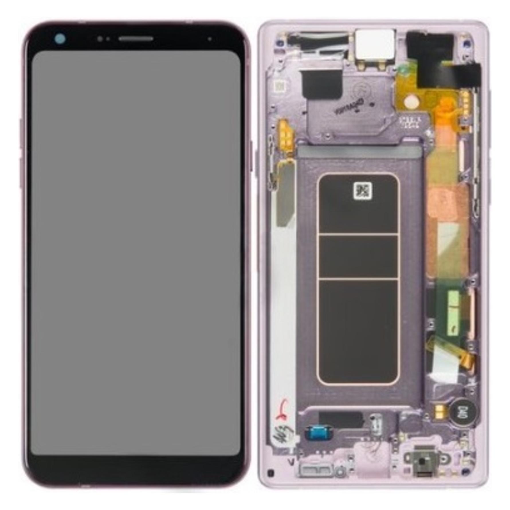 Faro + Touch für N960F Samsung Galaxy Note 9 - lavender purple GH97-22269E (Display, Samsung Galaxy Note 9) (GH97-22269E GH97-22270E)