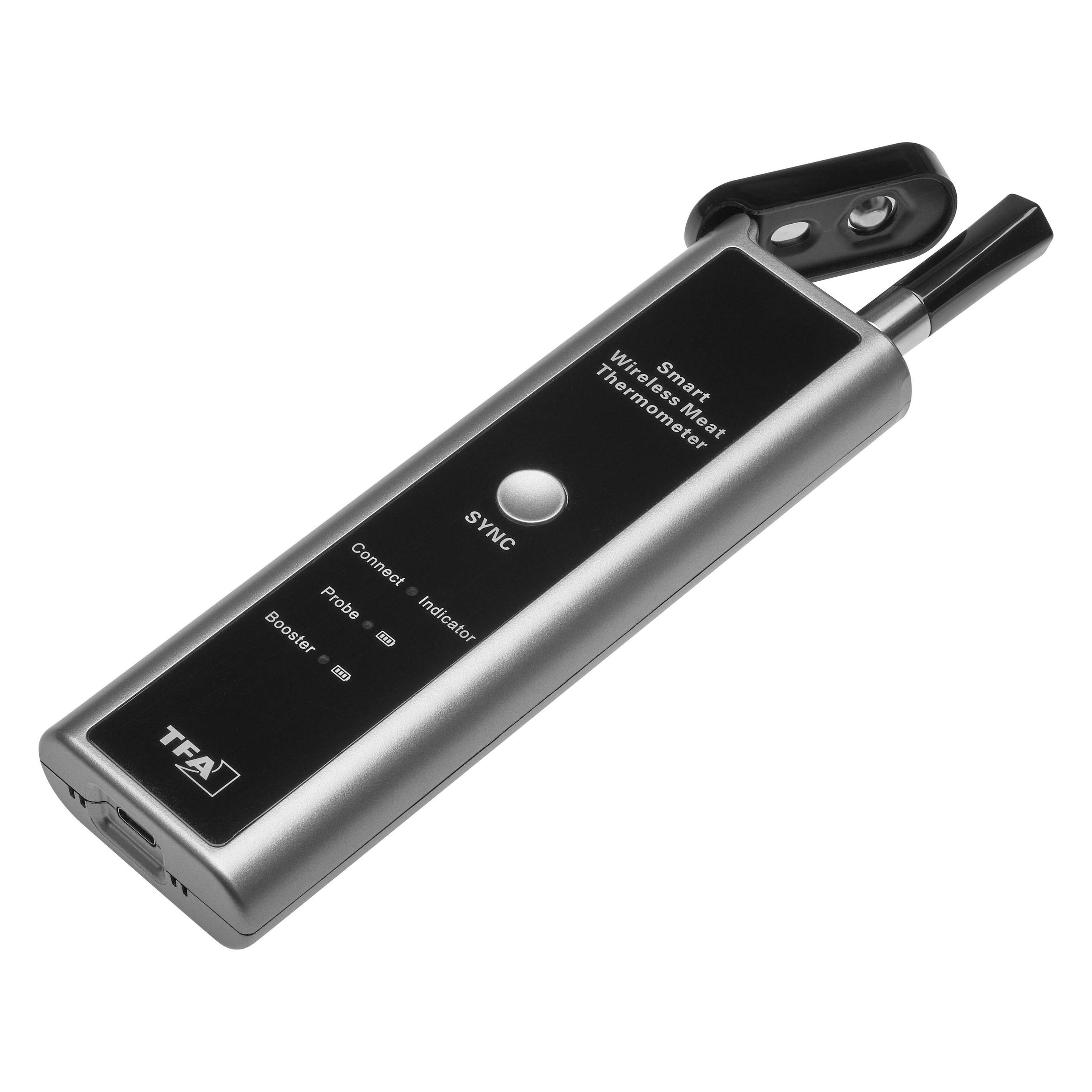 TFA BBQ Thermometer inkl. L-Batterie anthrazit, FS-TFA (14.010980)
